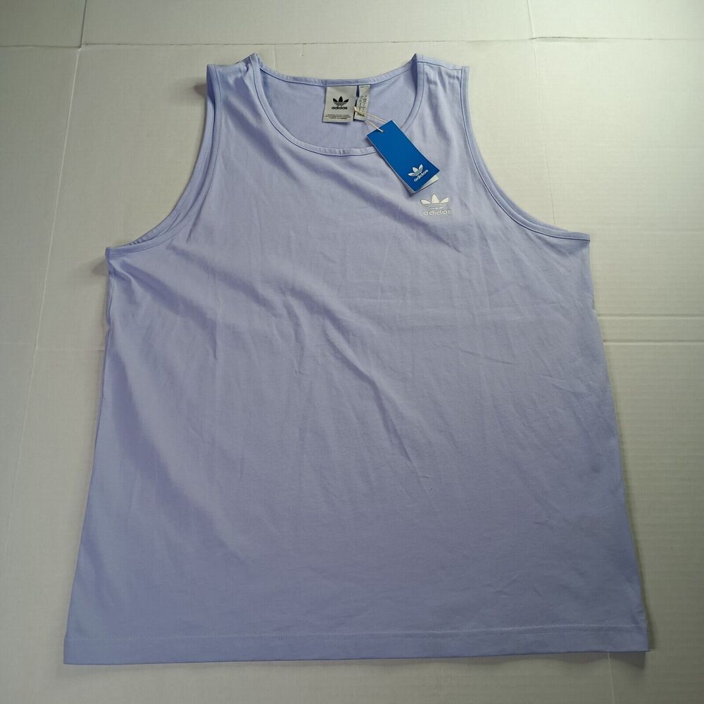 Adidas Originals Essentials Tank Top Men’s L‎ Purple Athletic Sleeveless Shirt